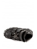Черные кожаные ботинки ITALI N4017 (314017) - 3, 8