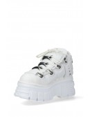 Білі шкіряні кросівки на масивній підошві B4004 (314004) - материал, 6