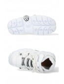 Білі шкіряні кросівки на масивній підошві B4004 (314004) - 7, 16