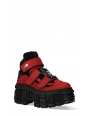 ALASKA ANTE Chunky Leather Platform Sneakers (314049) - 3, 8