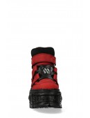 ALASKA ANTE Chunky Leather Platform Sneakers (314049) - 4, 10