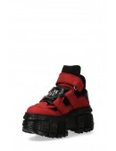 ALASKA ANTE Chunky Leather Platform Sneakers (314049) - цена, 4