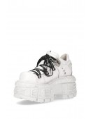 Масивні шкіряні кросівки TANK NAPA BLANCA (314065) - 3, 8