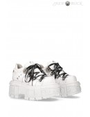 Масивні шкіряні кросівки TANK NAPA BLANCA (314065) - foto