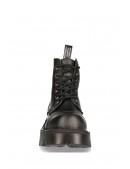 Черные кожаные ботинки со шнуровкой N10060 Classic (310060) - оригинальная одежда, 2