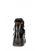 Кожаные ботинки со шнуровкой N063 ANTIK NEGRO (310063) - 4, 10