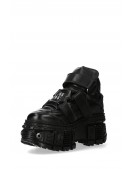 Ботинки кожаные на высокой платформе New Rock-285 (310076) - цена, 4