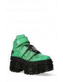 TIMBER VERDE Chunky Leather Platform Sneakers (314045) - цена, 4