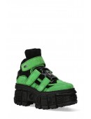 ANTE FLUOR Nubuck Platform Sneakers (314046) - 3, 8