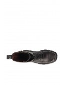 Черные кожаные сапоги со шнуровкой New Rock (310069) - 6, 14