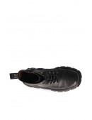 Черные кожаные ботинки на платформе New Rock (310070) - оригинальная одежда, 2