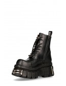 Кожаные ботинки New Rock Metallic Tower (310090) - цена, 4