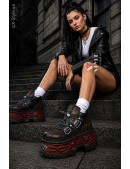 Массивные кроссовки New Rock Cyberpunk Flame (310092) - 7, 16