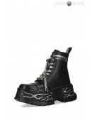 Кожаные ботинки на платформе New Rock FUEGO ANTIK (310094) - foto