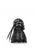Мужские кожаные кроссовки на платформе New Rock Flame (314074) - материал, 6