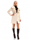 Кашемировое пальто с красивым декольте X4031 (114031) - оригинальная одежда, 2