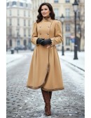 Women's Retro Winter Coat X038 (115038) - foto
