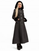 Длинное женское пальто из натуральной шерсти X-Style (115061) - цена, 4