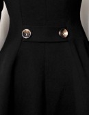 Зимнее шерстяное пальто с капюшоном X5052 (115052) - материал, 6
