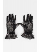 Ажурные черные перчатки A1178 (601178) - материал, 6