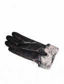 Зимние кожаные перчатки с мехом XA1134 (601134) - цена, 4