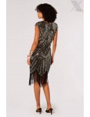 Нарядное платье с бахромой в стиле 20-х X5525 (105525) - цена, 4