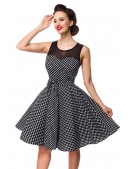 Платье в горошек в стиле Ретро B5514 (105514) - материал, 6