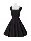 Хлопковое платье Ретро с декольте B519 (105519) - цена, 4