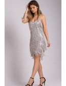 Платье с пайетками и бахромой Sabrina X5587 (105587) - цена, 4