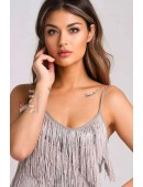 Платье с пайетками и бахромой Sabrina X5587 (105587) - оригинальная одежда, 2