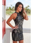 Короткое платье с пайетками Melissa Gray (105200) - 3, 8