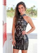 Короткое платье с пайетками Melissa Gray (105200) - foto