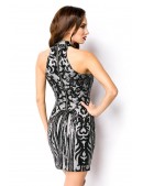 Серебристое платье с блестками A5200 (105200) - оригинальная одежда, 2