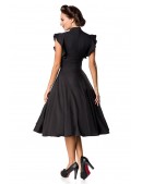 Элегантное черное платье Ретро Belsira (105542) - оригинальная одежда, 2