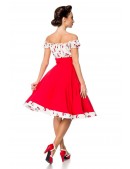 Красное платье Rockabilly с вишенками (105566) - цена, 4