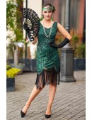 Платье в стиле Гэтсби UF5580 (2XL-3XL) (105580) - 7, 16