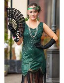 Платье в стиле Гэтсби UF5580 (2XL-3XL) (105580) - цена, 4