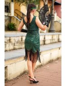 Платье в стиле Гэтсби UF5580 (2XL-3XL) (105580) - 8, 18