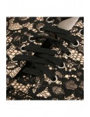 Винтажное вечернее платье с корсетом и вырезом в форме сердца (105608) - цена, 4