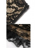 Винтажное вечернее платье с корсетом и вырезом в форме сердца (105608) - 6, 14