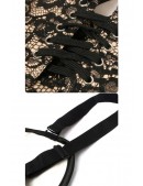 Винтажное вечернее платье с корсетом и вырезом в форме сердца (105608) - 5, 12