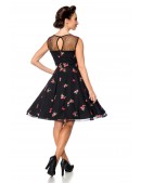 Винтажное платье с вышитыми цветами (105557) - оригинальная одежда, 2