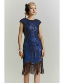 Нарядное платье для вечеринки Гэтсби (Royal Blue) (105579) - цена, 4