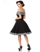 Ретро-платье с открытыми плечами (105254) - оригинальная одежда, 2