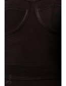 Бандажное черное платье XC5315 (105315) - цена, 4