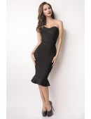 Бандажное черное платье XC5315 (105315) - foto