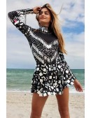 Дзеркальне футуристичне боді зі спідничкою Selina (1292342) - цена, 4