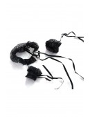 Сексуальный комплект: ажурный чокер и наручники (611001) - материал, 6