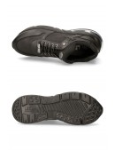 Черные мужские кроссовки из натуральной кожи (315005) - 5, 12