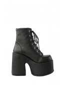 High Platform Ankle Boots with a Chunky Heel (310095) - оригинальная одежда, 2